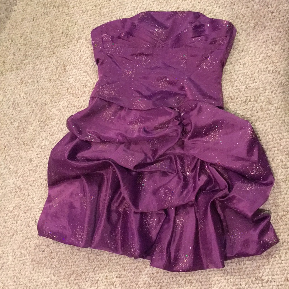 Purple Party Dress